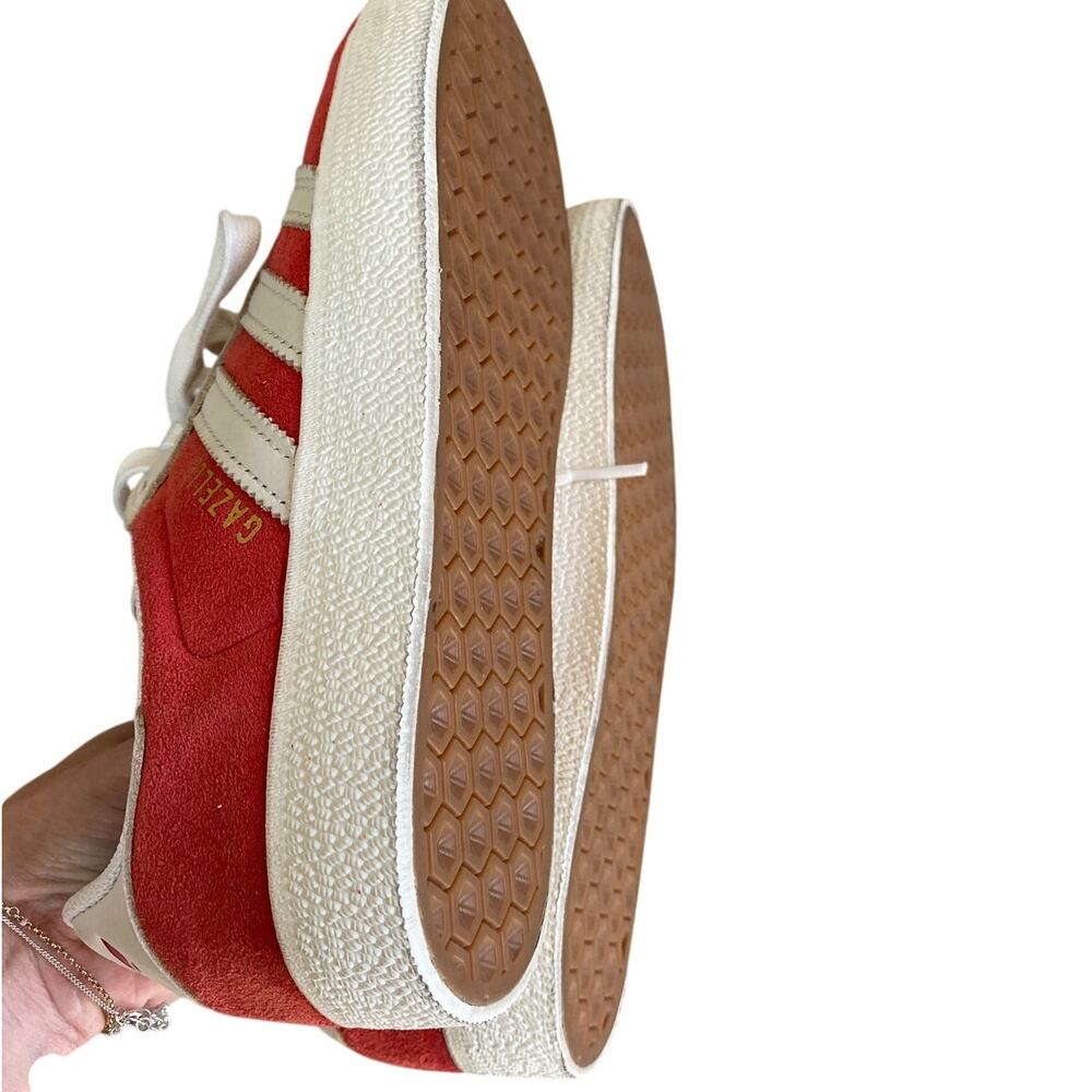 Adidas Gazelle ADV Red Better Scarlet Skate Sneaker Shoes W 8 / M 7 - Picture 7 of 7